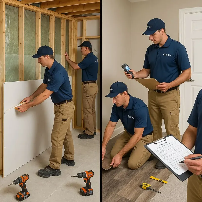 Repairs and Reconstruction process in Rockbridge County, VA