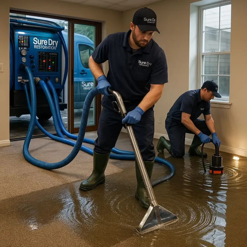 Water Extraction and Removal process in Rockbridge County, VA